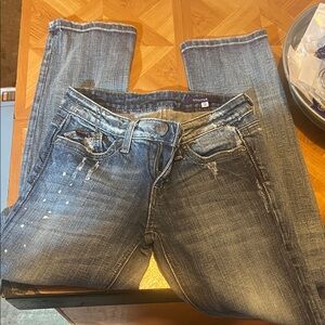 Vigoss Women's Faded Blue Skinny Jeans